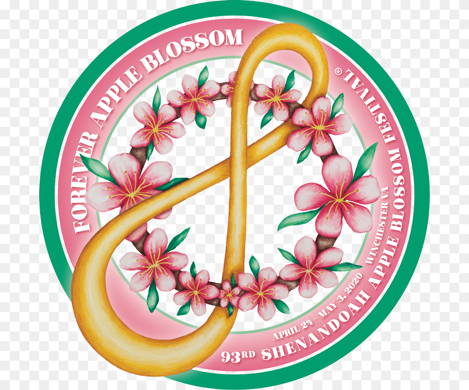 93rd Theme Logo Shenandoah Apple Blossom Festival Free Png Download