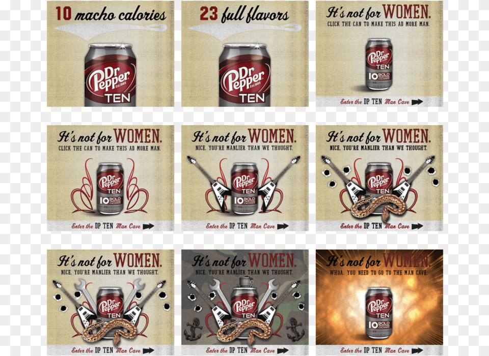 Dr Pepper, Advertisement, Can, Tin, Beverage Png Image
