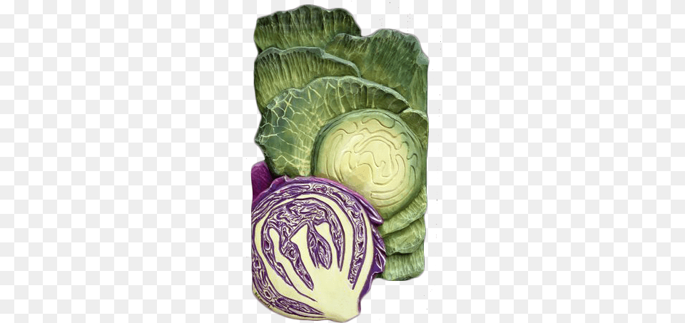 Cabbage, Food, Leafy Green Vegetable, Plant, Produce Png Image