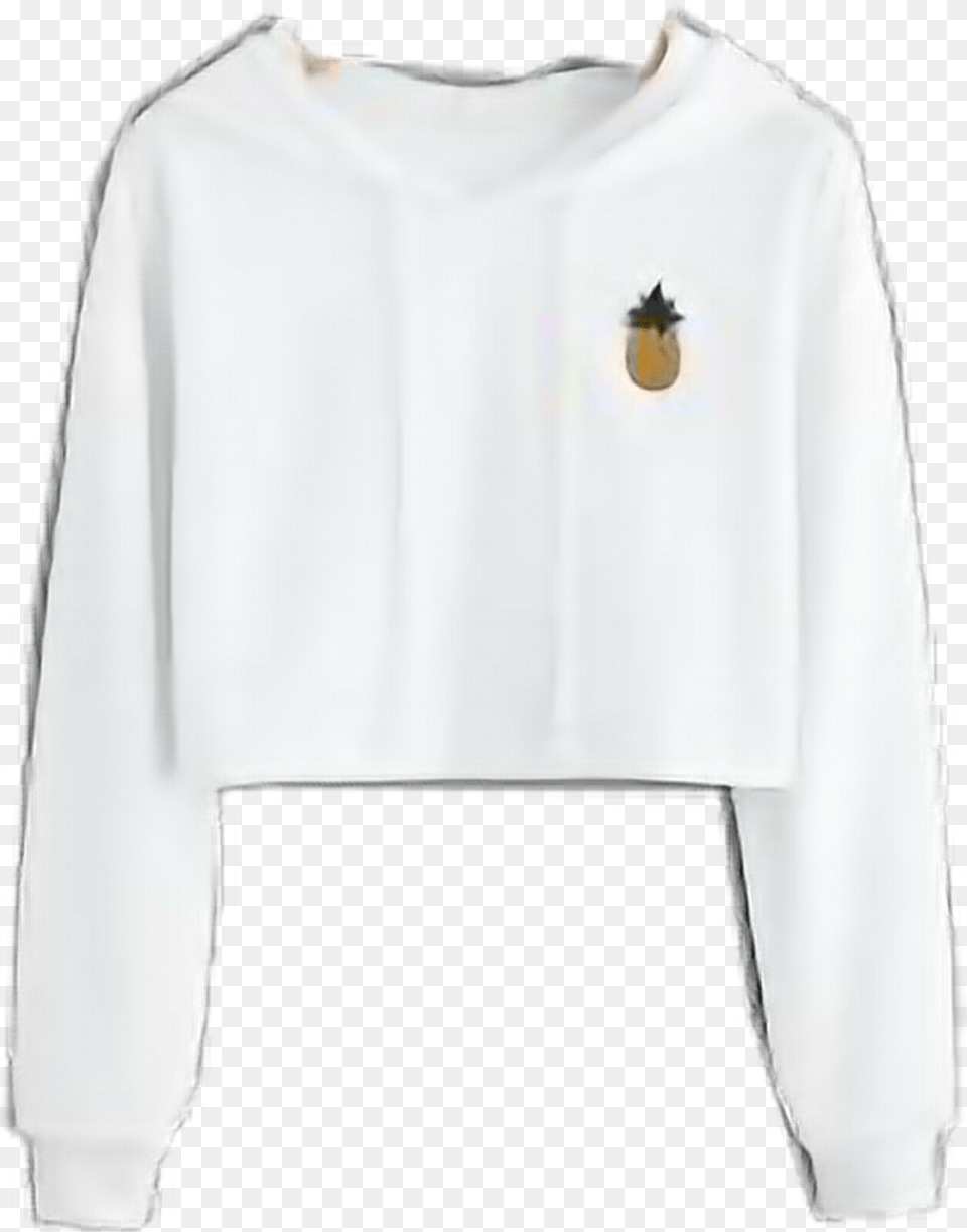 Crop Top, Sweatshirt, Clothing, Sweater, Knitwear Png Image