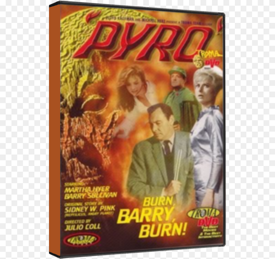 95 5 Pyro Dvd Director Julio Coll, Publication, Advertisement, Book, Poster Free Png