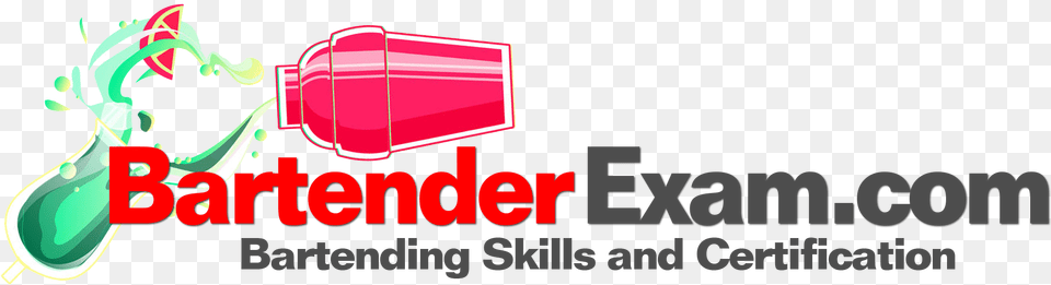 95 Bartenderexam Com Bartending Skills Training Graphic Design Free Png