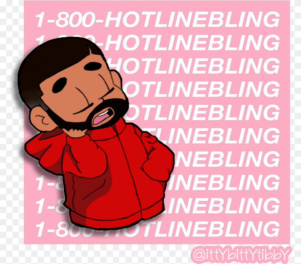 952x1339 Hotlineblingtp By Tibbayyy D9f783e Chibi Drake Hotline Bling, Baby, Person, Clothing, Coat Png