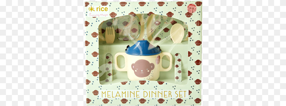 Baby Monkey, Cutlery, Fork, Spoon, Cup Free Transparent Png