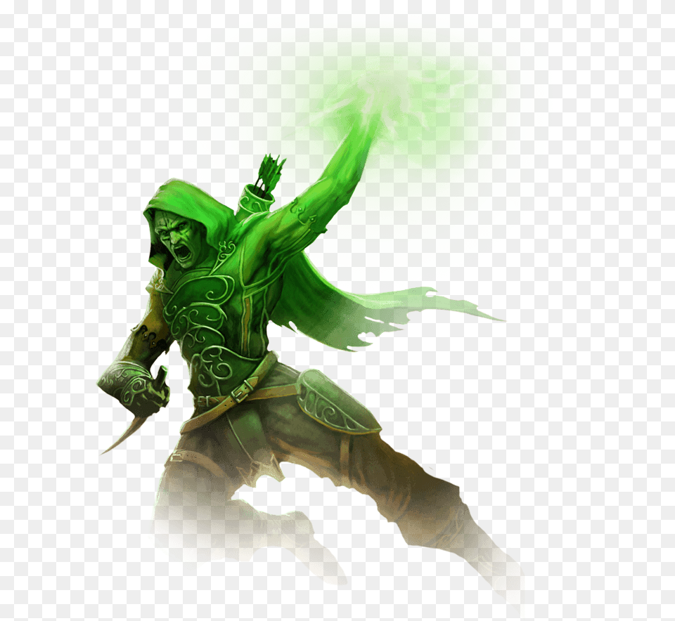 Scout, Green, Art, Graphics, Person Png Image