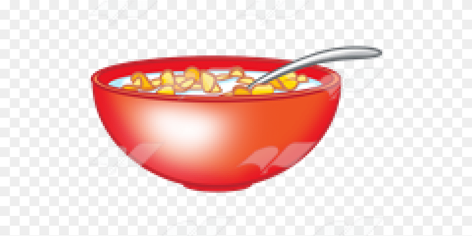 Cereal Bowl, Soup Bowl, Food, Meal, Cutlery Png Image