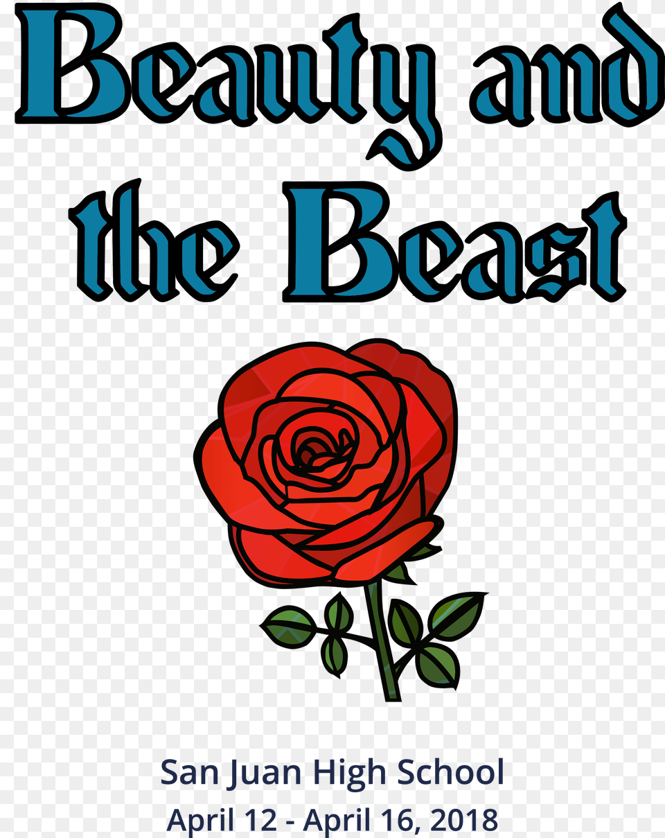 Beauty And The Beast Rose, Book, Flower, Plant, Publication Free Png Download