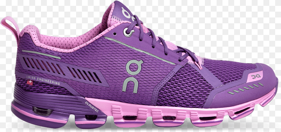 Purple Rose, Clothing, Footwear, Running Shoe, Shoe Free Png Download