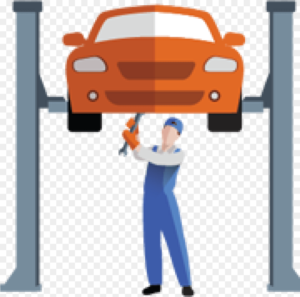 Car Mechanic, Person, Vehicle, Transportation, Architecture Free Png Download