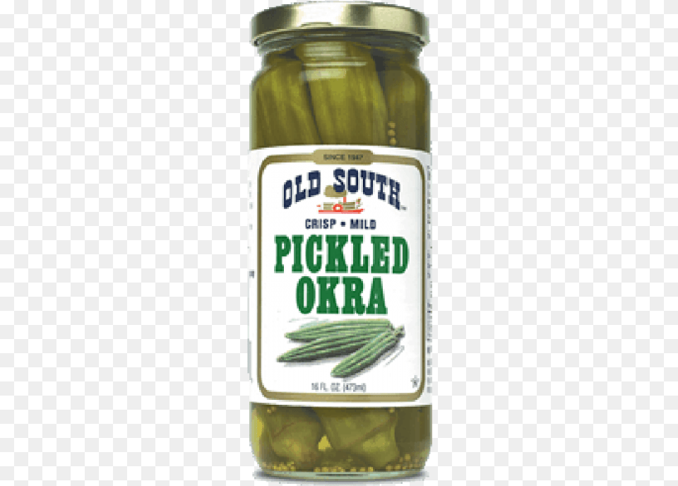 Okra, Food, Relish, Pickle Free Transparent Png