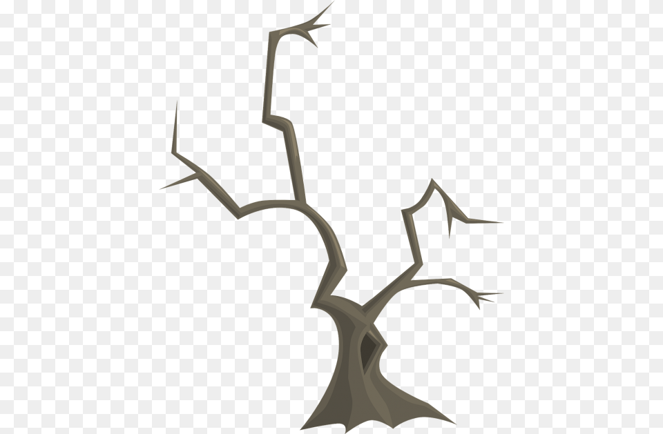 Spooky Forest, Antler, Bow, Weapon Png