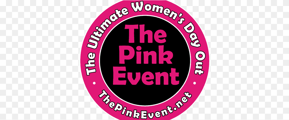 9th Annual The Pink Event Circle, Sticker, Logo, Disk Free Png