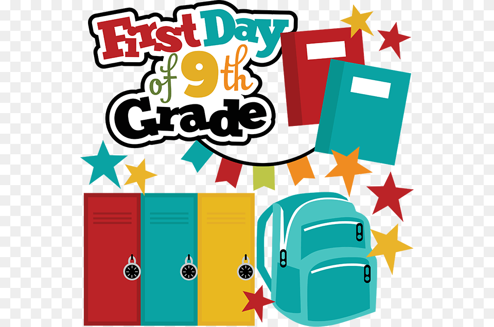 9th Grade Math Clipart First Day Of Grade 12 Quotes, Advertisement, Poster, Art, Bag Png Image