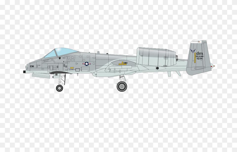 A 10 Thunderbolt, Aircraft, Airplane, Transportation, Vehicle Png Image