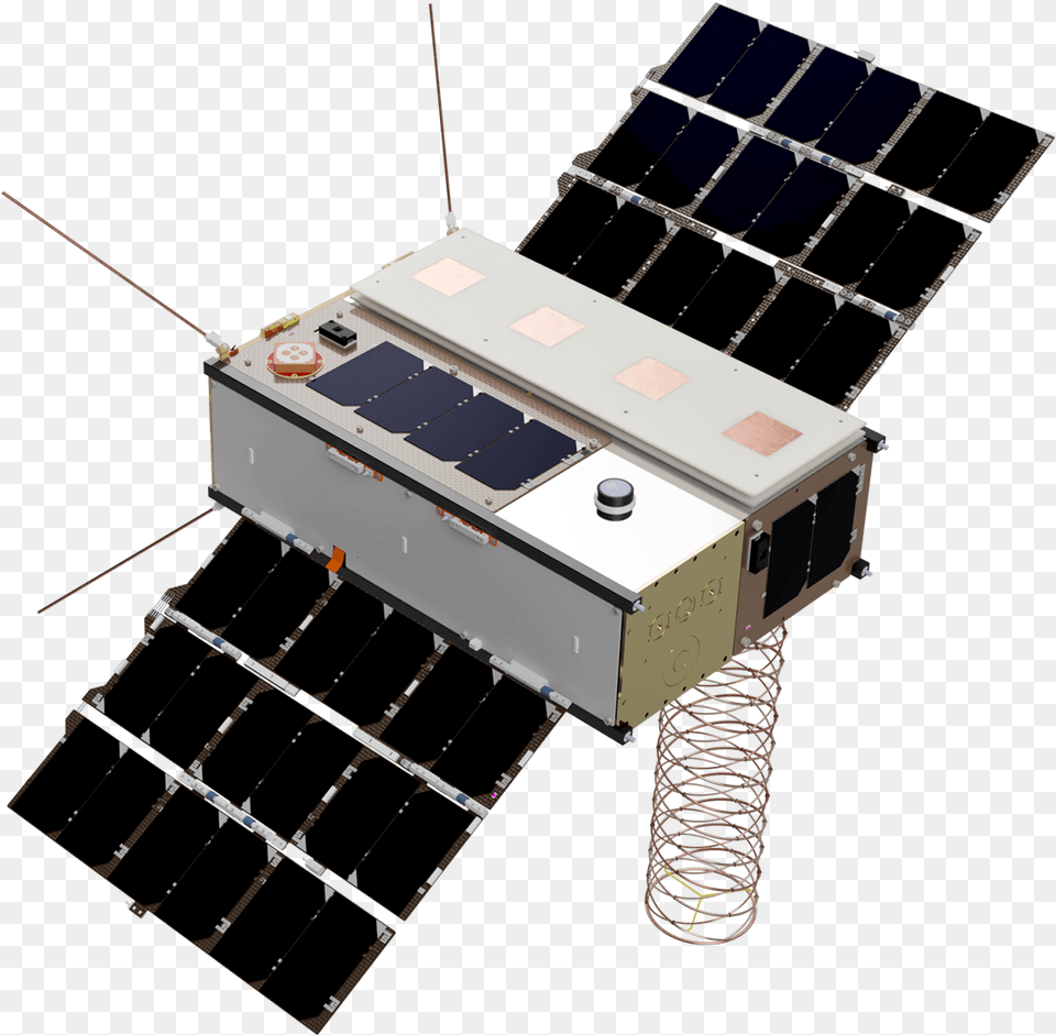 A 3d Model Of The Faraday 1 Small Sat Including Cube Faraday Satellite, Astronomy, Outer Space Png