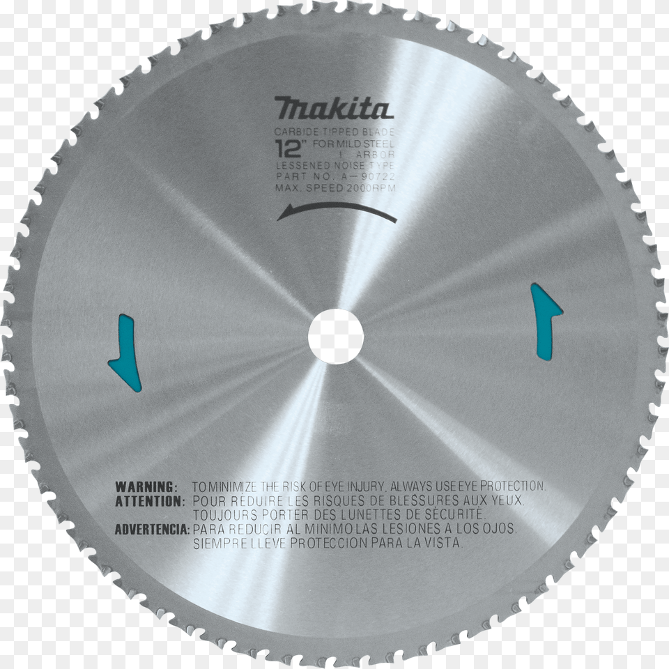 A Makita Carbide Blade 14 Inch, Electronics, Hardware, Disk, Computer Hardware Free Png Download