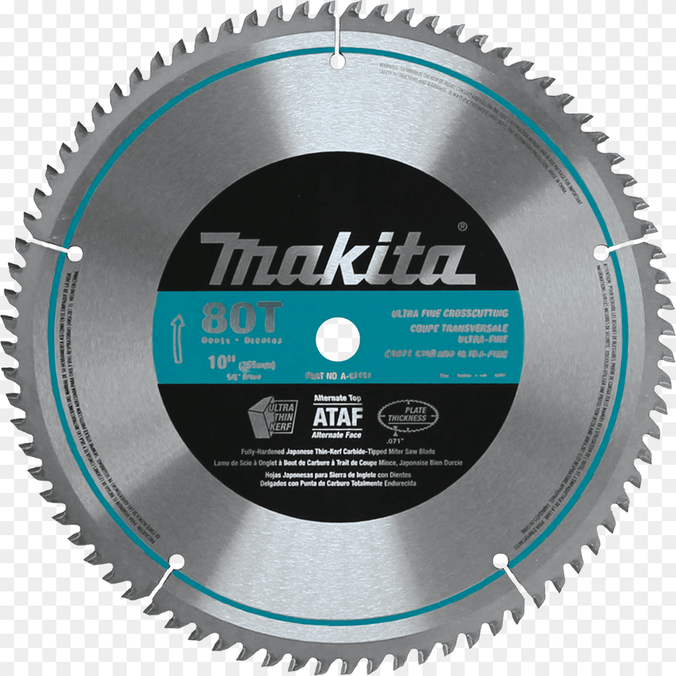 A Circular Saw Blade 14 Makita, Electronics, Hardware, Computer Hardware, Tape Png