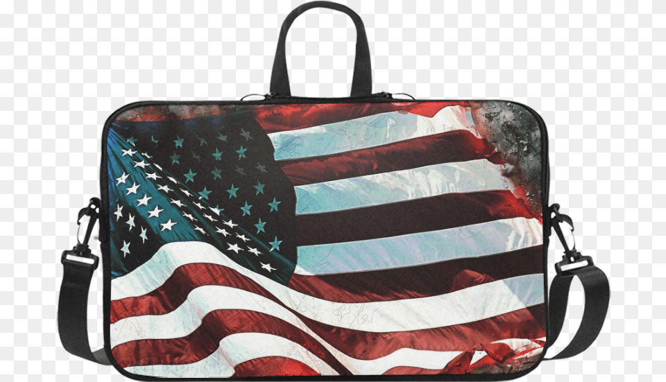 A Abstract Waving Usa Flag Macbook Pro, Bag, Accessories, Handbag, Briefcase Free Png Download