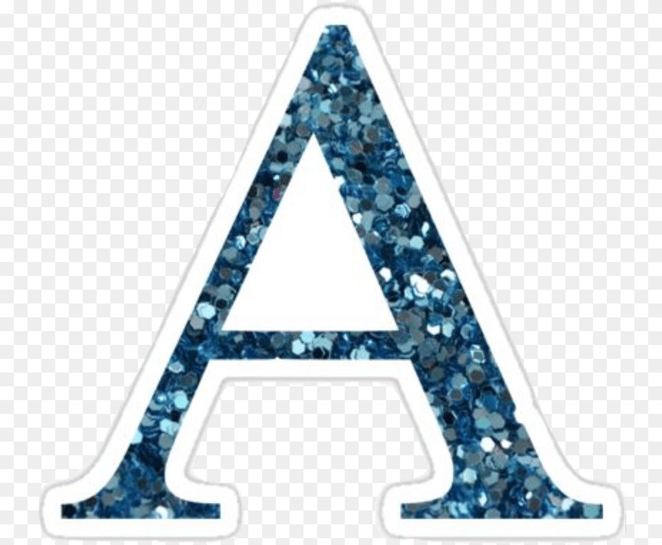 A Aephi Alphaepsilonphi Alphabet Glitter Letter Gbeta Accelerator, Triangle, Accessories, Gemstone, Jewelry Png Image