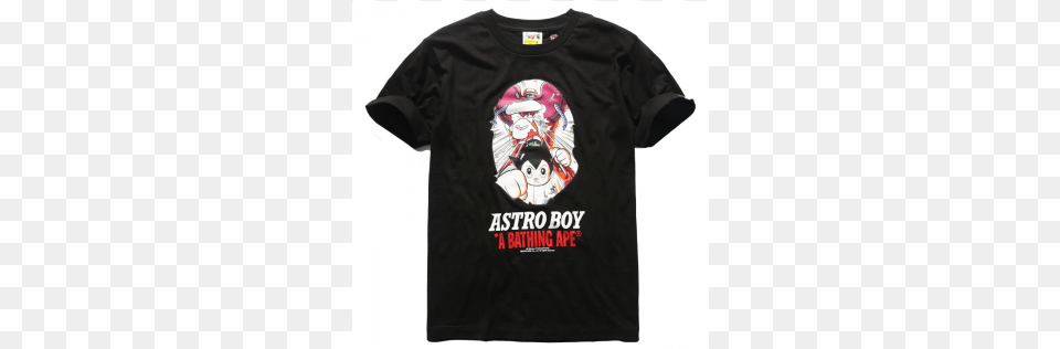 A Bathing Ape Astroboy T Shirt Ape Astroboy, Clothing, T-shirt Free Png