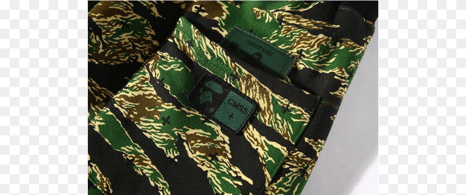 A Bathing Ape Bape Cmss Tiger Stripes Sweatpants Green, Military, Military Uniform, Camouflage, Accessories Png Image