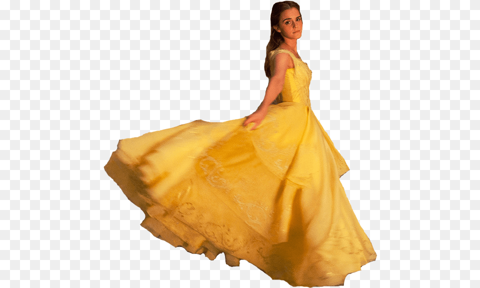 A Bela E A Fera 2017 Beauty And The Beast Movie Belle Dress Cosplay, Clothing, Evening Dress, Fashion, Formal Wear Free Transparent Png