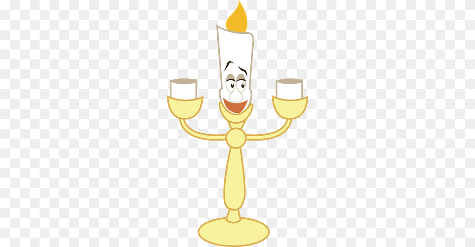 A Bela E A Fera Candle On Beauty And Beast, Face, Head, Person, Cross Free Png Download
