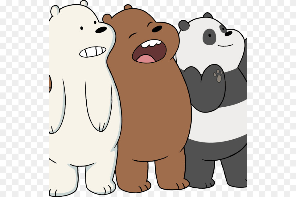 A Bit More About The Bears We Bare Bears, Animal, Bear, Mammal, Wildlife Png Image