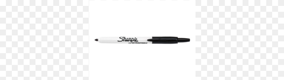 A Black Sharpie With Retractable Marker Calligraphy, Pen, Smoke Pipe Free Png Download