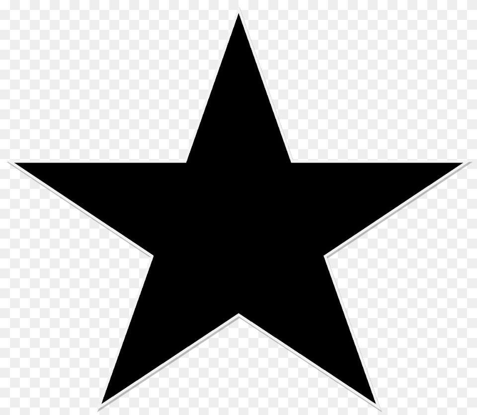 A Black Star, Star Symbol, Symbol Free Png