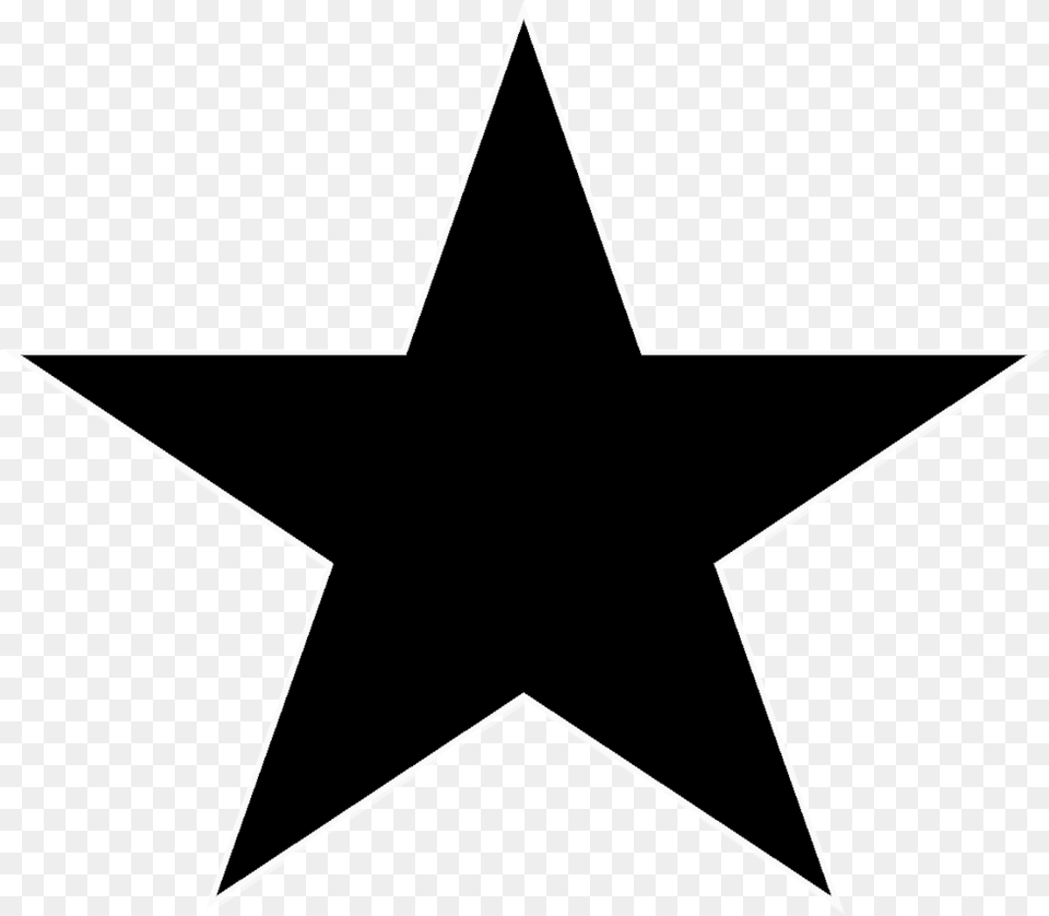 A Black Star, Star Symbol, Symbol Png Image