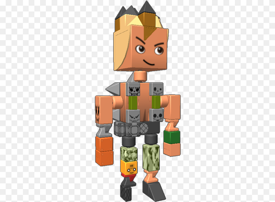 A Blocksworld Rag Doll Of Junkrat From The Game Overwatch Cartoon, Robot, Person Free Transparent Png
