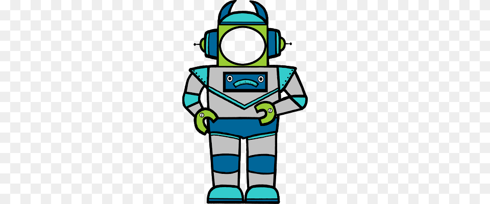 A Blog Sharing Printable Clip Art Posters And Resources, Robot, Baby, Person Free Png