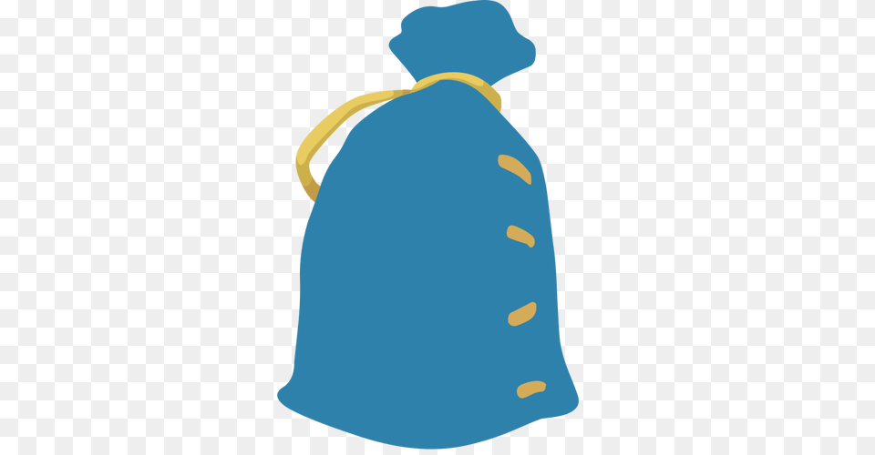 A Blue Sack, Bag, Adult, Backpack, Male Free Transparent Png