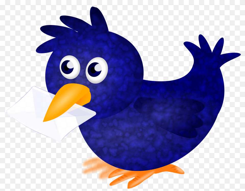 A Blue Twitterbird Clipart, Animal, Beak, Bird, Fish Free Transparent Png