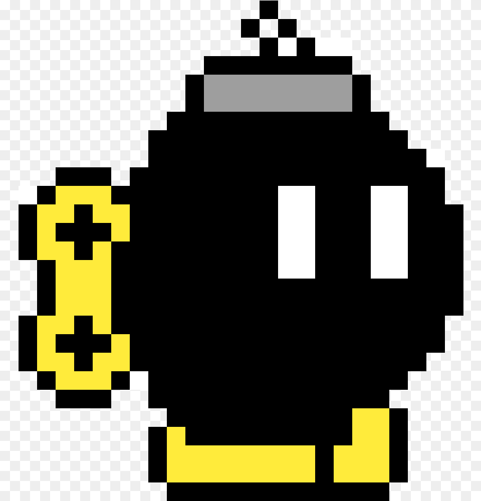 A Bomb From Mario Bob Omb Pixel Art, First Aid Free Png