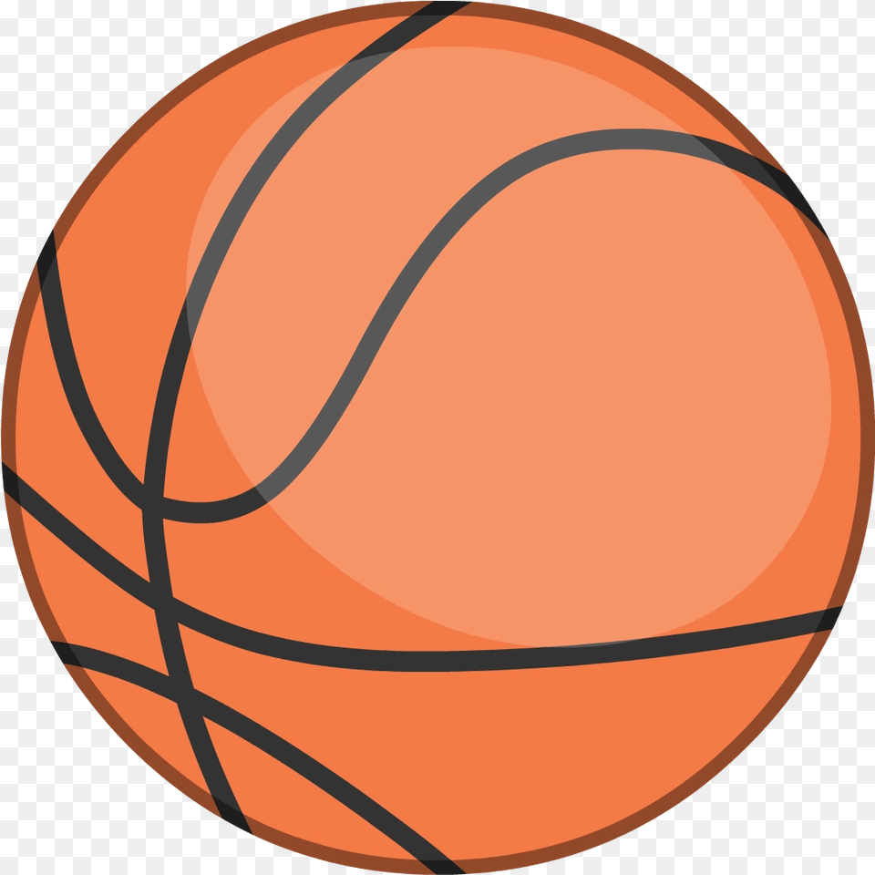 A Boring Basketball Body Bfb Orange Basketball Clipart Bfb Basketball Asset, Sport, Astronomy, Moon, Nature Free Transparent Png