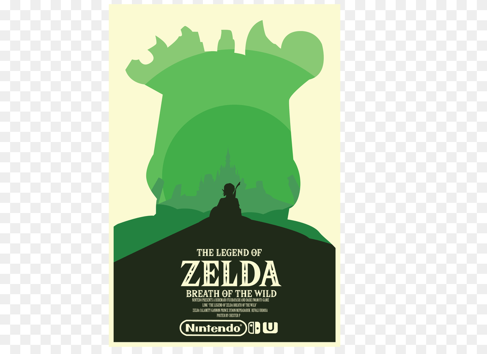 A Botw Movie Poster I Made Nintendoswitch, Advertisement Free Png Download