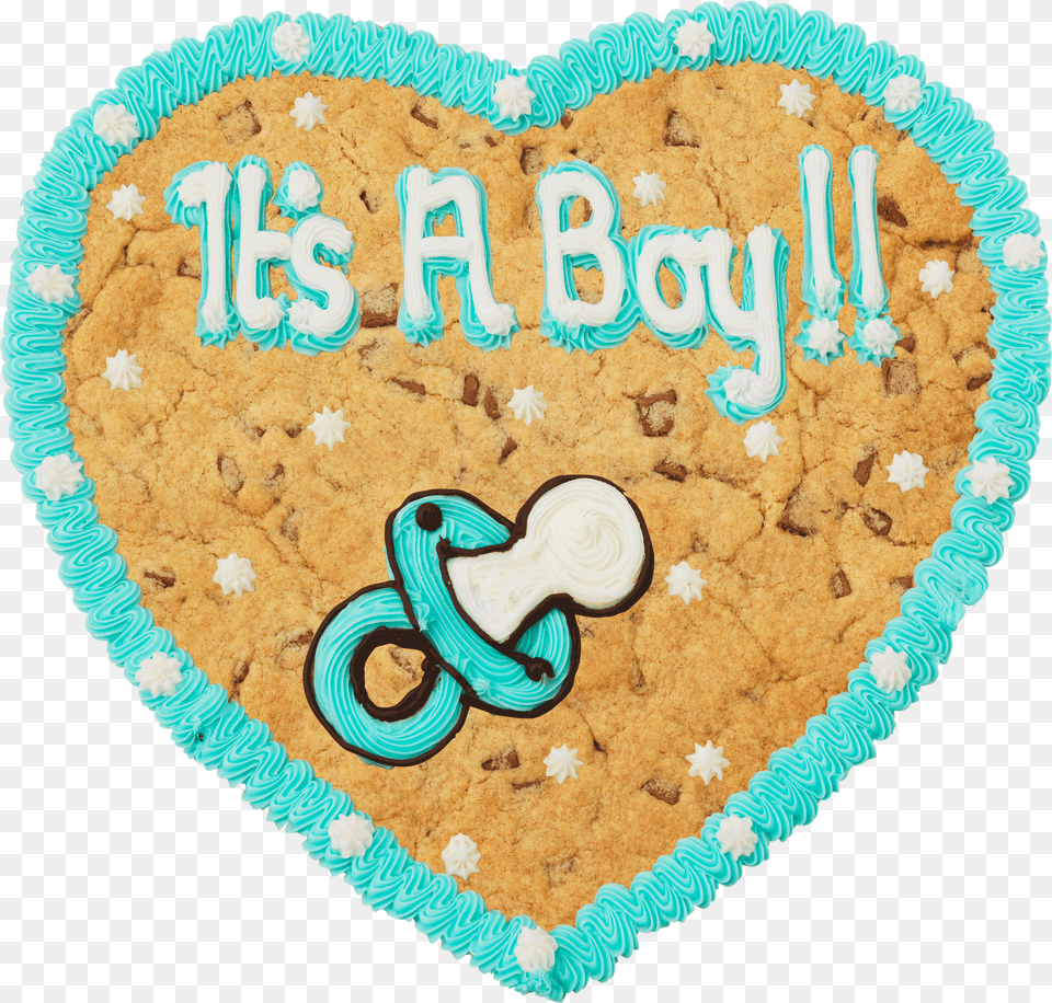 A Boy Its A Boy Cookie, Birthday Cake, Cake, Cream, Dessert Free Png Download