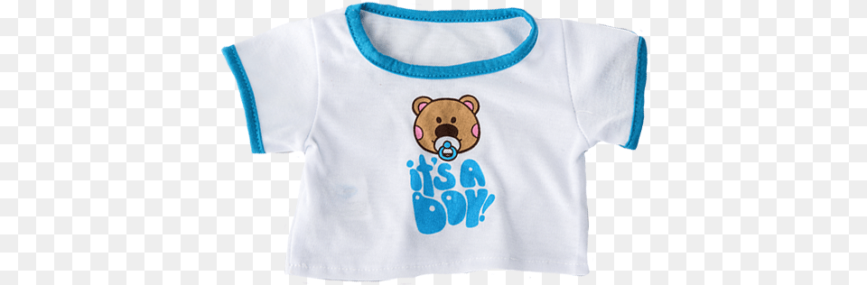 A Boy T Shirt Stuffems Toy Shop It39s A Boy T Shirt Teddy Bear Clothes, Clothing, T-shirt, Applique, Pattern Free Png Download