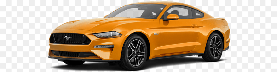 A Bright Yellow 2019 Ford Mustang From Cincinnati Ohio Ford Mustang Price White, Car, Vehicle, Coupe, Transportation Free Png
