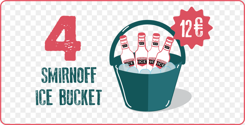 A Bucket Of Smirnoff Is Exactly What You Need To Defeat, Food, Ketchup, Bowling, Leisure Activities Free Transparent Png