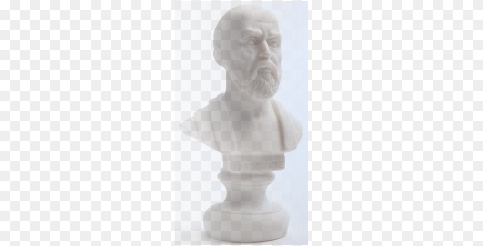 A Bust Of Hippocrates God, Art, Figurine, Baby, Person Free Png Download