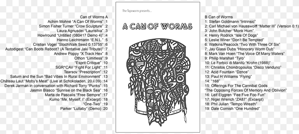 A Can Of Worms Tapeworm, Art, Doodle, Drawing, Person Free Transparent Png