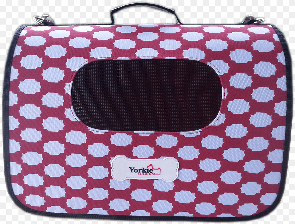 A Carrier For Your Yorkie, Bag, Pattern, Accessories, Handbag Free Transparent Png