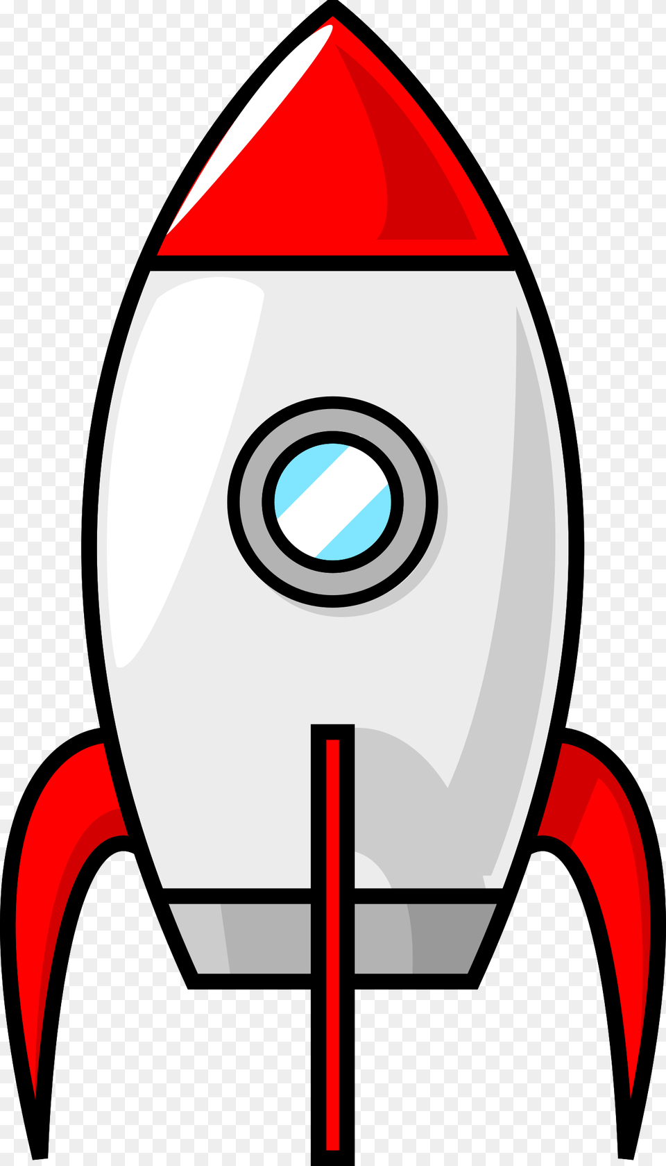 A Cartoon Moon Rocket, Animal, Fish, Sea Life, Shark Free Transparent Png