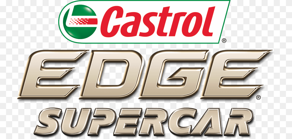 A Castrol Edge Supercar, Logo, Mailbox, Text Free Transparent Png
