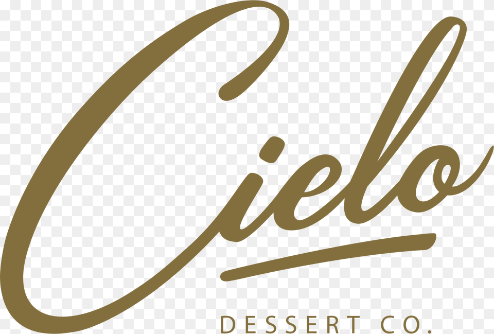 A Celebrated Dessert Company In The Heart Of Sydney Cielo Dessert Co, Bow, Handwriting, Text, Weapon Free Transparent Png