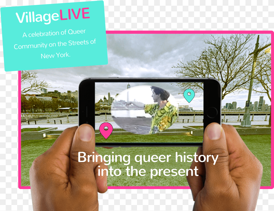 A Celebration Of Queer Community On The Streets Of Mobile Phone, Photography, Electronics, Mobile Phone, Person Png Image