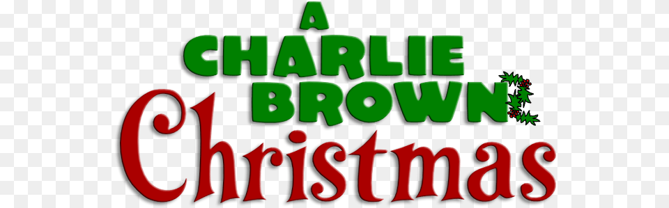 A Charlie Brown Christmas Image Charlie Brown Christmas Transparent, Text, Green, Dynamite, Weapon Free Png Download